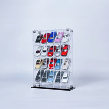 Load image into Gallery viewer, BrickFans Premium Vertical Display Case for 1:64 Scale Diecast Cars, Hot Wheels, Tomica, Matchbox, Siku