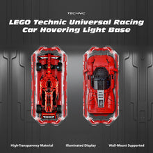 Load image into Gallery viewer, LEGO Technic Universal Racing Car Hovering Light Base (Red Edition)