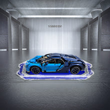 Load image into Gallery viewer, LEGO Technic Universal Racing Car Hovering Light Base (Blue Edition)