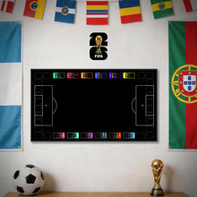 Load image into Gallery viewer, BrickFans Premium World Cup Legends Display Frame for LEGO® 43015, 43016 & 43032