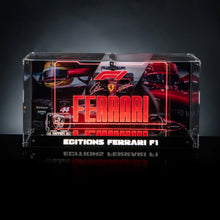 Load image into Gallery viewer, Premium LED 2-in-1 Display Case for LEGO® Ferrari F1® Helmets 43014 & 43022