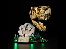 Load and play video in Gallery viewer, Lego Dinosaur Fossils T. rex Skull 76964 Light Kit
