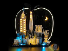 Load and play video in Gallery viewer, Lego New York City – The Big Apple 21066 Light Kit