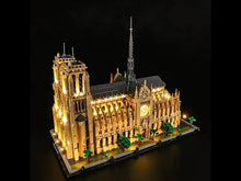 Load and play video in Gallery viewer, Lego Notre-Dame de Paris 21061 Light Kit