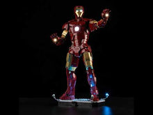 Load and play video in Gallery viewer, Lego Iron Man Mark 3 Collectors' Edition 76344 Light Kit
