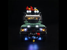 Load and play video in Gallery viewer, Lego Land Rover Classic Defender 90 10317 Light Kit