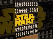 Load and play video in Gallery viewer, BrickFans Premium Wall-Mounted Display Case for LEGO® Logos & 124 Minifigures