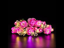 Load and play video in Gallery viewer, Lego Bouquet of Pink Roses 10374 Light Kit