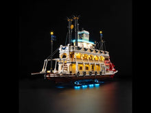 Load and play video in Gallery viewer, Lego River Steamboat 21356 Light Kit