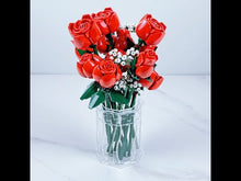 Load and play video in Gallery viewer, BrickFans Premium Large Display Vase for Lego Flowers Design 1