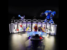 Load and play video in Gallery viewer, Lego Iron Man Hall of Armor 76125 Light Kit