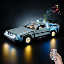 Load image into Gallery viewer, Lego Back to the Future Time Machine 10300 Light Kit - BrickFans