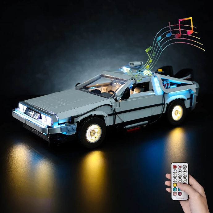 Lego Back to the Future Time Machine 10300 Light Kit - BrickFans