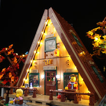 Load image into Gallery viewer, Lego A-Frame Cabin 21338 Light Kit - BrickFans