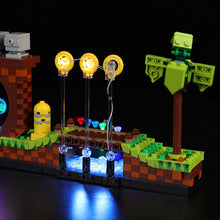Load image into Gallery viewer, Lego Sonic the Hedgehog – Green Hill Zone 21331 Light Kit - BrickFans