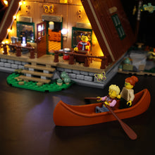 Load image into Gallery viewer, Lego A-Frame Cabin 21338 Light Kit - BrickFans