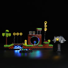 Load image into Gallery viewer, Lego Sonic the Hedgehog – Green Hill Zone 21331 Light Kit - BrickFans