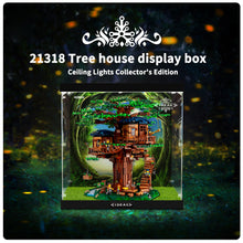 Load image into Gallery viewer, Lego 21318 Tree House Display Case - Ceiling Lights Collector's Edition