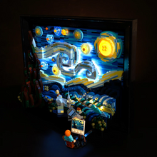 Load image into Gallery viewer, Lego Vincent van Gogh - The Starry Night 21333 Light Kit - BrickFans