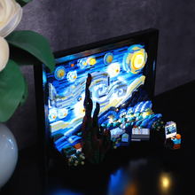 Load image into Gallery viewer, Lego Vincent van Gogh - The Starry Night 21333 Light Kit - BrickFans