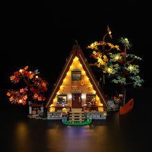 Load image into Gallery viewer, Lego A-Frame Cabin 21338 Light Kit - BrickFans