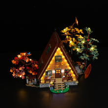 Load image into Gallery viewer, Lego A-Frame Cabin 21338 Light Kit - BrickFans