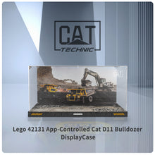 Load image into Gallery viewer, Lego 42131 App-Controlled Cat D11 Bulldozer Display Case - BrickFans