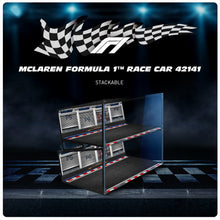 Load image into Gallery viewer, Lego 42141 McLaren Formula 1 Race Car Display Case - Metal Build - BrickFans