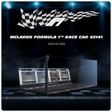 Load image into Gallery viewer, Lego 42141 McLaren Formula 1 Race Car Display Case - Metal Build - BrickFans