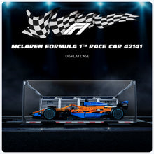 Load image into Gallery viewer, Lego 42141 McLaren Formula 1 Race Car Display Case - Metal Build - BrickFans