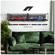 Load image into Gallery viewer, Lego 42141 McLaren Formula 1 Race Car Display Case - Metal Build - BrickFans