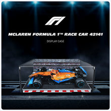 Load image into Gallery viewer, Lego 42141 McLaren Formula 1 Race Car Display Case - Metal Build - BrickFans