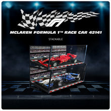 Load image into Gallery viewer, Lego 42141 McLaren Formula 1 Race Car Display Case - Metal Build - BrickFans
