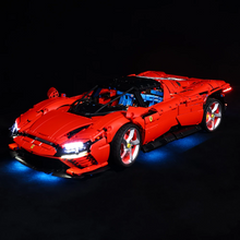 Load image into Gallery viewer, Lego Ferrari Daytona SP3 42143 Light Kit - BrickFans