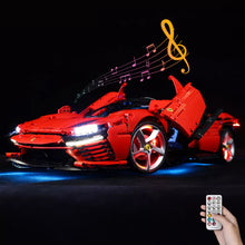 Load image into Gallery viewer, Lego Ferrari Daytona SP3 42143 Light Kit - BrickFans