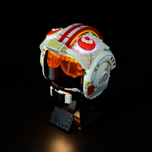 Load image into Gallery viewer, Lego Luke Skywalker Helmet 75327 Light Kit - BrickFans
