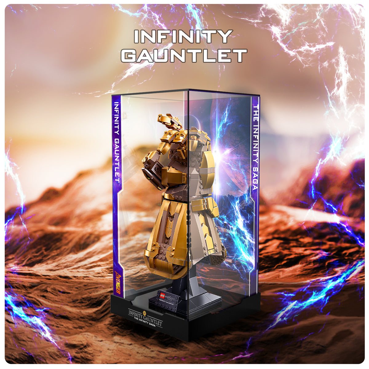 Lego Infinity Gauntlet 76191 Display Case BrickFans