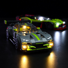 Load image into Gallery viewer, Lego Aston Martin Valkyrie AMR Pro and Aston Martin Vantage GT3 76910 Light Kit - BrickFans