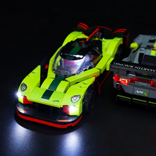 Load image into Gallery viewer, Lego Aston Martin Valkyrie AMR Pro and Aston Martin Vantage GT3 76910 Light Kit - BrickFans