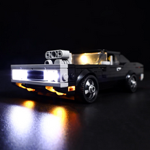 Load image into Gallery viewer, Lego Fast and Furious 1970 Dodge Charger RT 76912 Light Kit - BrickFans