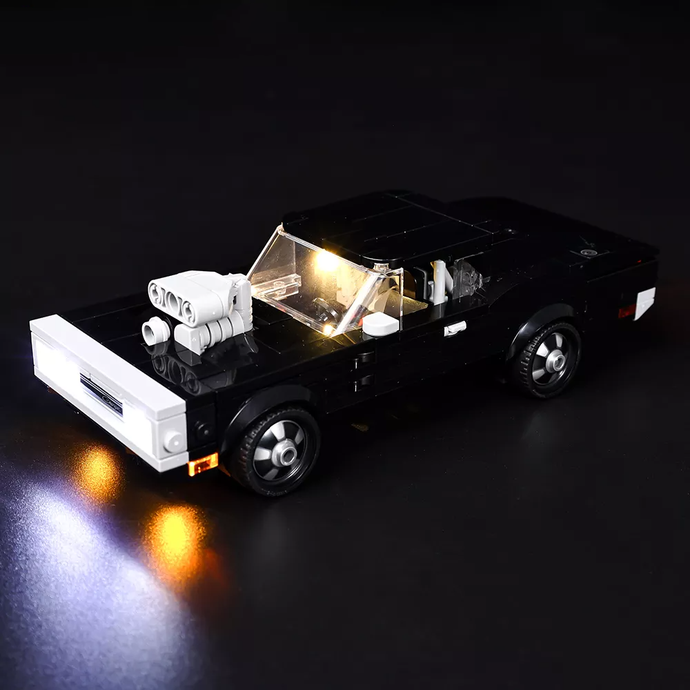 Lego Fast and Furious 1970 Dodge Charger RT 76912 Light Kit - BrickFans