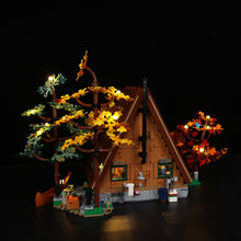 Load image into Gallery viewer, Lego A-Frame Cabin 21338 Light Kit - BrickFans