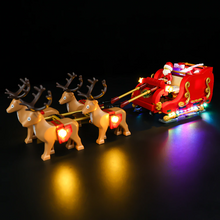 Load image into Gallery viewer, Lego Santa's Sleigh 40499 Light Kit - BrickFans