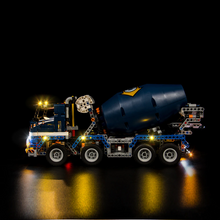 Load image into Gallery viewer, Lego Concrete Mixer Truck 42112 Light Kit - BrickFans