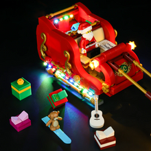 Load image into Gallery viewer, Lego Santa's Sleigh 40499 Light Kit - BrickFans
