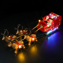 Load image into Gallery viewer, Lego Santa's Sleigh 40499 Light Kit - BrickFans