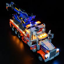 Load image into Gallery viewer, Lego Heavy-duty Tow Truck 42128 Light Kit - BrickFans