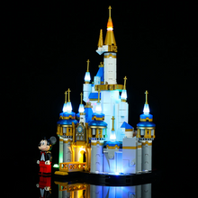 Load image into Gallery viewer, Lego Mini Disney Castle 40478 Light Kit - BrickFans