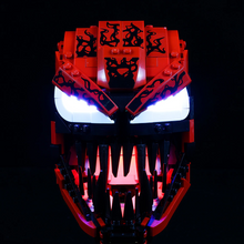 Load image into Gallery viewer, Lego Carnage Helmet 76199 light kit - BrickFans