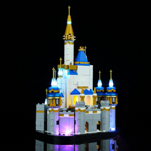 Load image into Gallery viewer, Lego Mini Disney Castle 40478 Light Kit - BrickFans